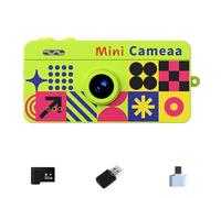 Durevolezza della fotocamera con pollice in miniatura delle dimensioni un pollice Struttura in ABS Ideale per istantanee rapide e registrazioni in movimento Fotocamere con pulsanti