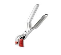 Durevolezza Morsetti Per Vaschette In Acciaio Rivestiti In Silicone Antiscivolo Piatti Sicuri In Forno Pentole E Utensili Servire Pinza Multiuso In Acciaio Inossidabile