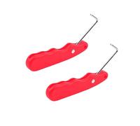 Durevolezza Strumento per stringere i lacci dei pattini in plastica in acciaio inossidabile con impugnatura ergonomica per pattini da ghiaccio e hockey Durevolezza Strumento per stringere i lacci dei
