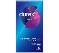 DUREX 3XL VESTIBILITA ULTRA 5 PEZZI