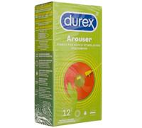 Durex Arouser Ribbed Condoms - 12 pezzi