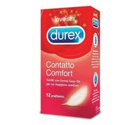 Durex Contatto Comfort - 12 Profilattici Sottili - Easy On