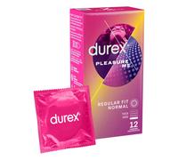 Durex Emoji PleasureMe - preservativo rigato e punteggiato (12 pezzi)