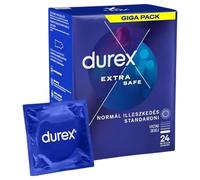 Durex Extra Safe Thicker 24 pz preservativi più forti con gel lubrificante al silicone