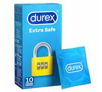 Durex Extra Safe Profilattici Spesso Lubrificato Semplice Al Dettaglio Box Di 10
