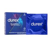 Durex Extra Sicuri - Preservativi trasparenti rinforzati (confezione da 3)