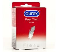 Durex Feel Thin Ultra Extra Sensibile Naturale Lubrificato Condom Scatola 30