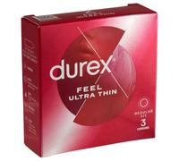 Durex Feel Ultra Thin - preservativo ultra sottile realistico (3 pezzi)