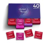 Durex Fun Explosion Mix di Preservativi Sottili, Con Rilievi e Nervature e Aroma