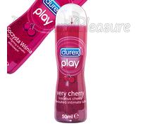2 DUREX Play CHERRY Ciliegia Gel Lubrificante 50ml