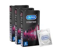 Durex Intense - 18 preservativi Stimolanti con nervature originali