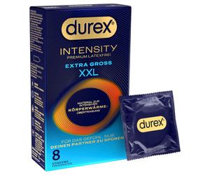 Durex Intensity XXL - preservativi senza lattice - 8 pezzi