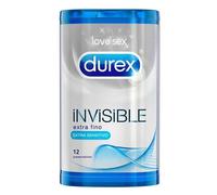 Durex Invisible Extra Thin 12 unità - Preservativo