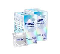 Durex Invisible Preservativi Extra Sottili (54 mm) 60 Profilattici (2 confezioni
