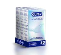 Durex Invisible Preservativi Ultra Sottili 30 Profilattici