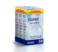 Durex Invisible Preservativi Ultra Sottili 30 Profilattici