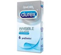 Profilattici ultrasottili invisible 6 PZ