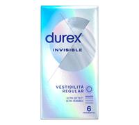 Durex Invisible Profilattici Ultra Sottili E Sensibili, 6 pezzi