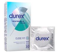Durex Invisible Slim - preservativi ultrasottili - confezione da 10 pezzi