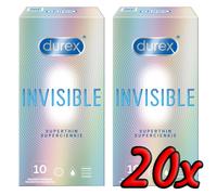 Durex Invisible Superthin 20 pack