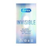 Durex Invisible Extra Large e Extra sottile. Condom XL: larghezza nominale 57 mm