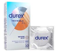 Durex Invisible XL - preservativi extra-large ultra sottili (10 pezzi)