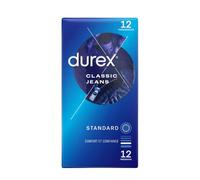 Durex Jeans Preservativi Classic Lubrificati 12 pezzi - Articolo Salute