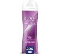 Durex Massage 2 in 1 Lubrificante Intimo E Gel a Base Acqua Con Aloe Vera, 200ml