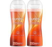 Durex Massage 2in1 Gel Massaggio Corpo E Lubrificante 2x200 ml Lubrifi