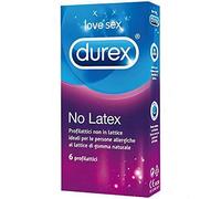 Preservativi Durex No Latex Anallergici - Scatola 6 pezzi