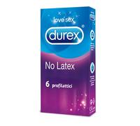 Preservativi Durex No Latex Anallergici - Scatola 6 pezzi
