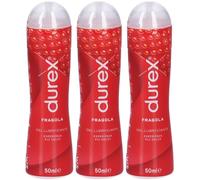 Durex® Play Gel Sweet Strawberry 3x50 ml Gel