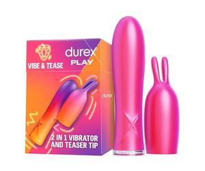 Durex Play Vibe & Tease 2in1 Vibratore con punta stimolante