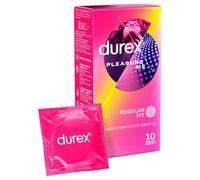 Durex Pleasure Me - Profilatto Rigato e Puntinato (10 pezzi)