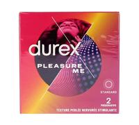 Durex Pleasure Me Preservativi Texture Perla Ultra x2 - Preservativo