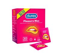 Durex Pleasuremax Preservativi Con Rilievi e Nervature Maxiformato da 30