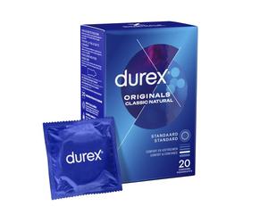 Durex Preservativi Durex Classic Natural - 20 pezzi