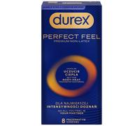 Durex Preservativi Perfect Feel con effetto riscaldante, Senza lattice - 8 pezzi