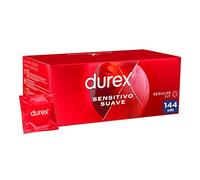 Durex Preservativi Sensibili Morbidi per una maggiore sensibilità, confezione risparmio da 144 preservativi