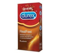Preservativi Durex Real Feel - Scatola 6 pezzi