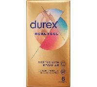 Preservativi Durex Real Feel - Scatola 6 pezzi