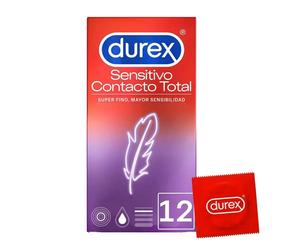 Durex Sensitive Contatto Totale 12 pezzi - Preservativi