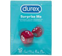 Durex Set di preservativi Surprise Me - 40 pezzi