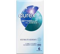 Durex Settebello Classico Preservativi Easy-On Profilattici Extra Lubrificati