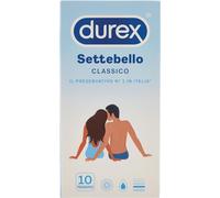Durex Settebello Classico Preservativi Easy-On Profilattici Extra Lubrificati
