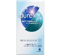 Durex Settebello Classico Preservativi Easy-On Profilattici Extra Lubrificati