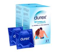Durex Settebello Classico Preservativi 2 Confezioni da 27 Pz Ognuna 54