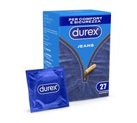 Durex Settebello Jeans Preservativi Classici Vestibilità Regular 27 Profilattici