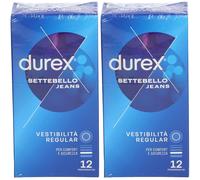 Durex® Settebello Jeans Regular 2x12 pz Preservativi
