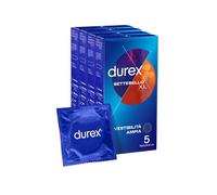 Durex Settebello XL (57 mm) Forma serbatoio Easy on 4 confezioni 20 Profilattici